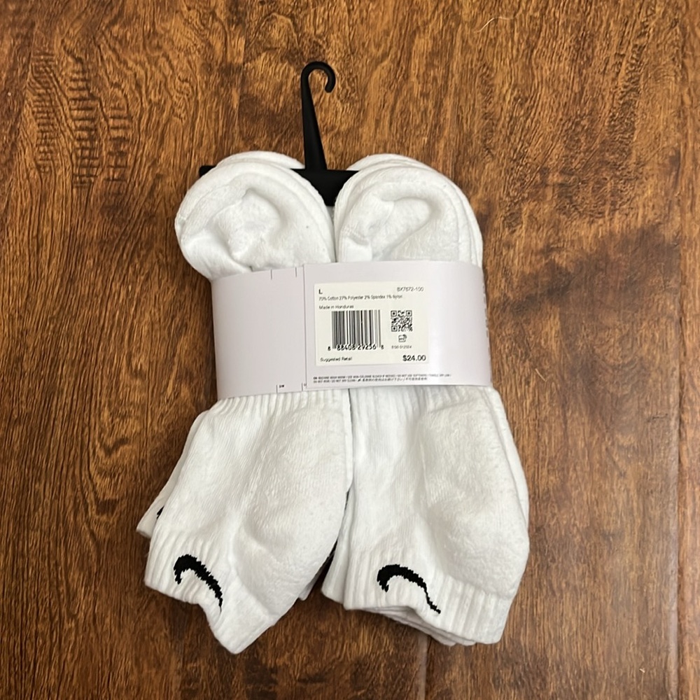 Nike Everyday Low Cotton Cushioned Socks 6 Pack - Picture 9 of 17